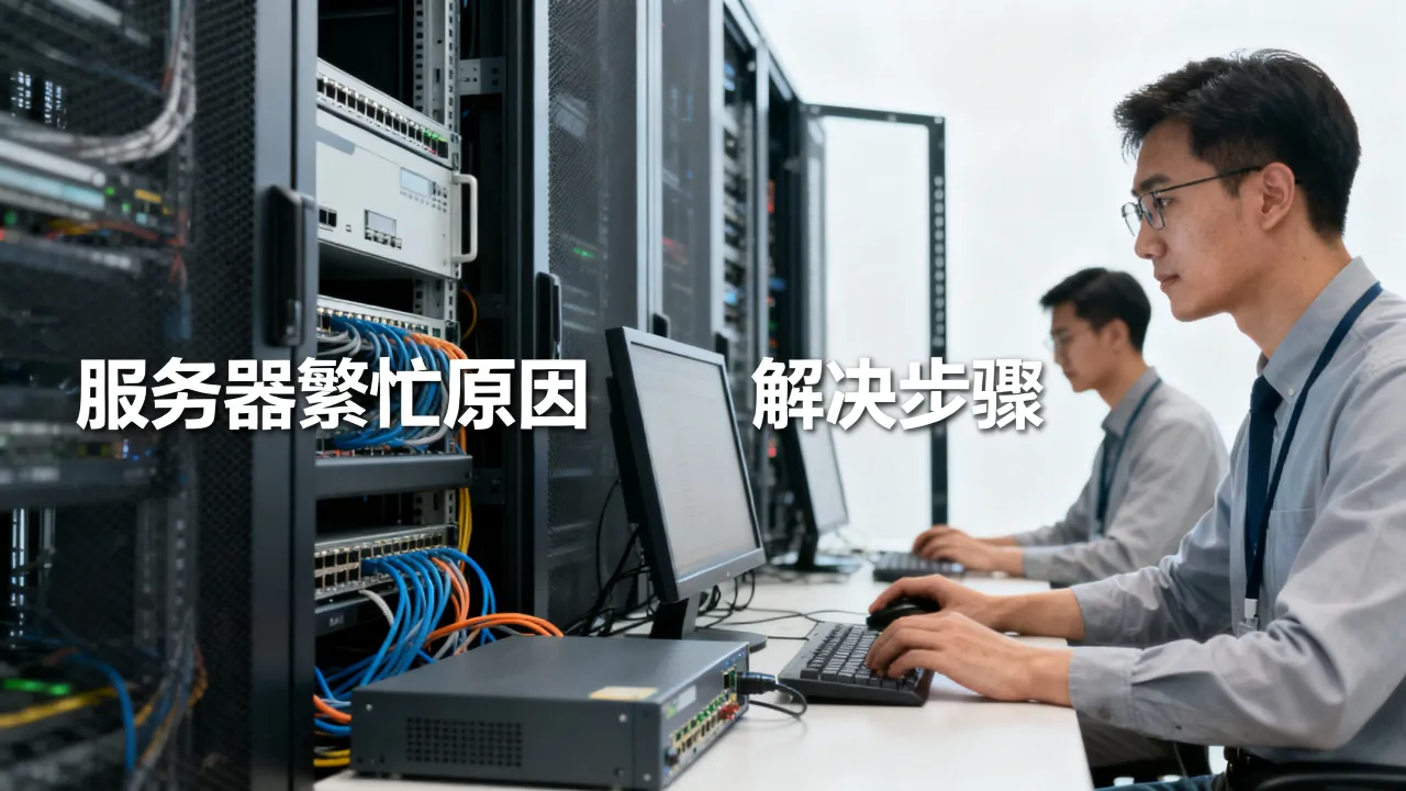 为什么显示服务器正忙，服务器繁忙怎么解决