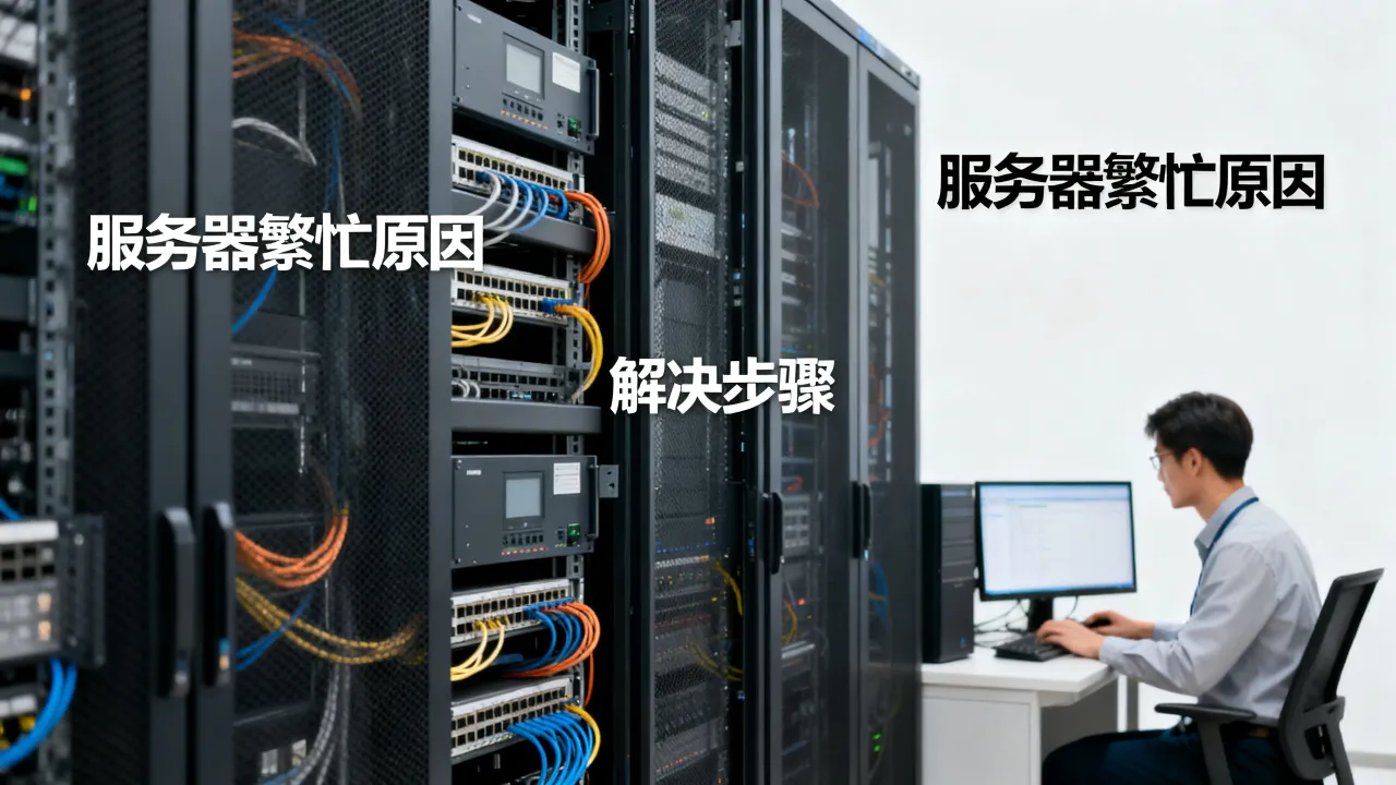 为什么显示服务器正忙，服务器繁忙怎么解决