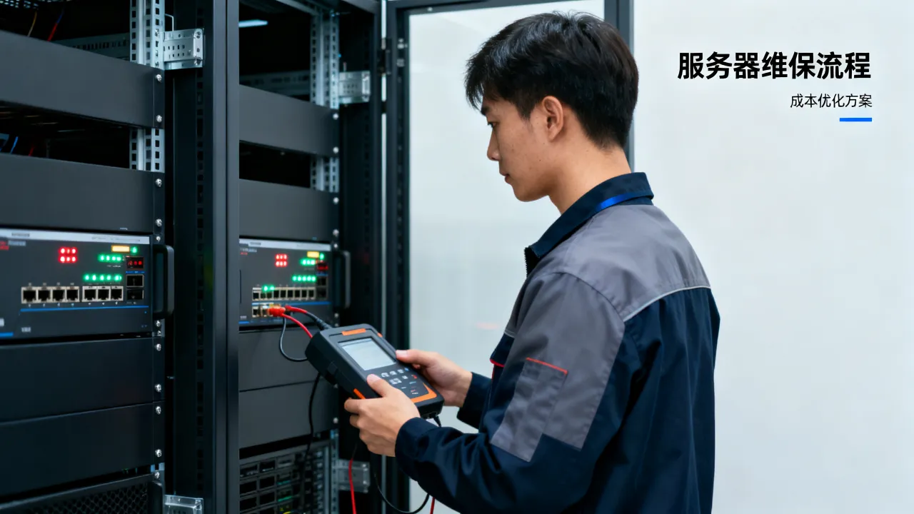 西安工业服务器维保怎么做？企业运维成本如何降低