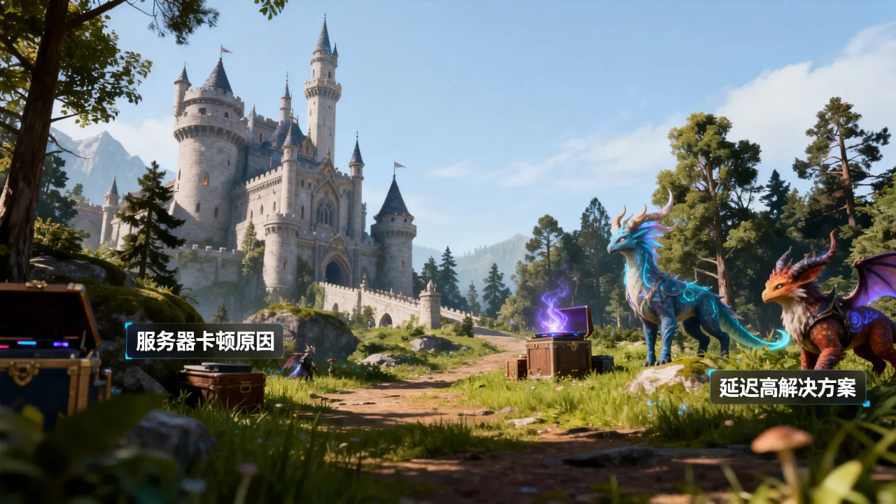 为什么原神服务器卡，原神延迟高怎么解决