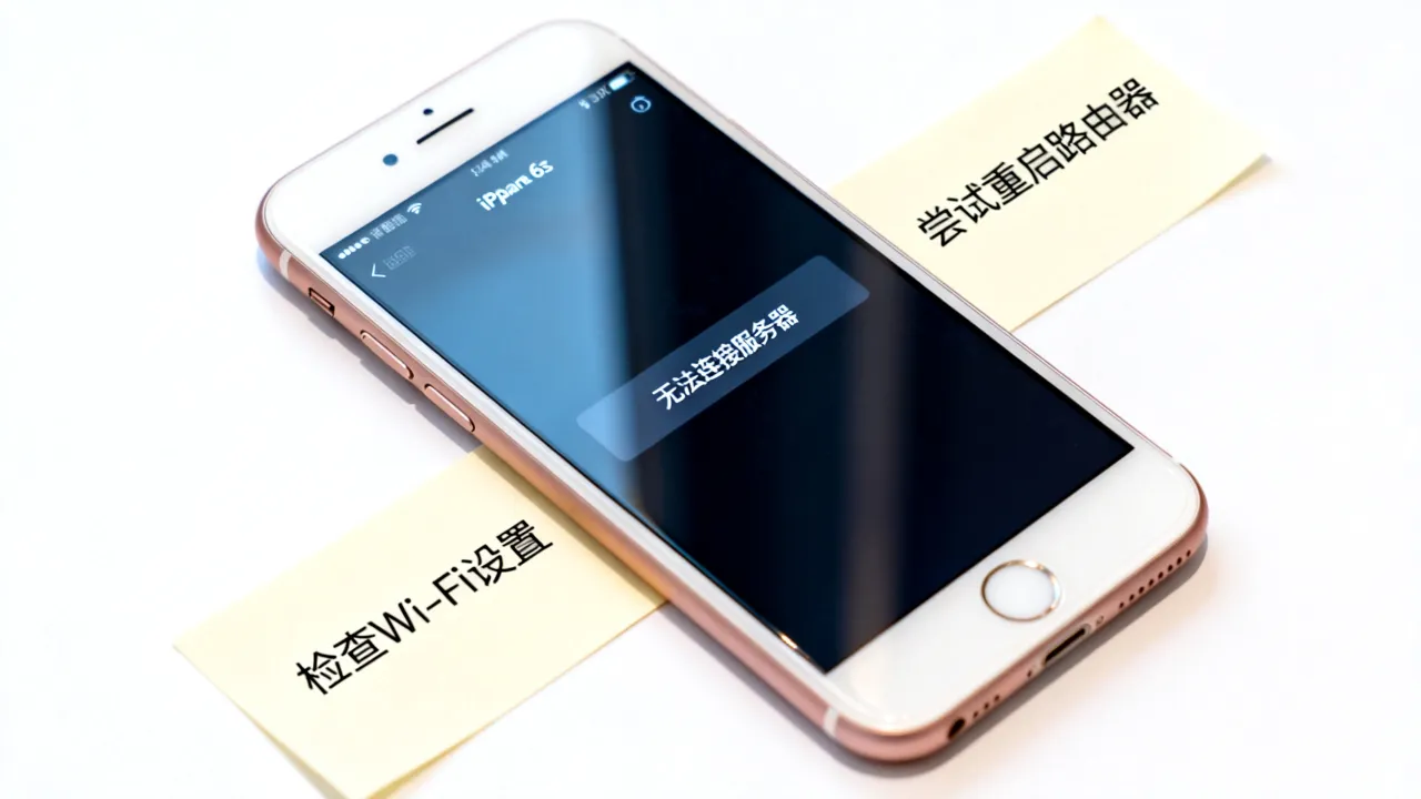 苹果6s为什么连不上服务器，苹果6s无法连接服务器怎么办
