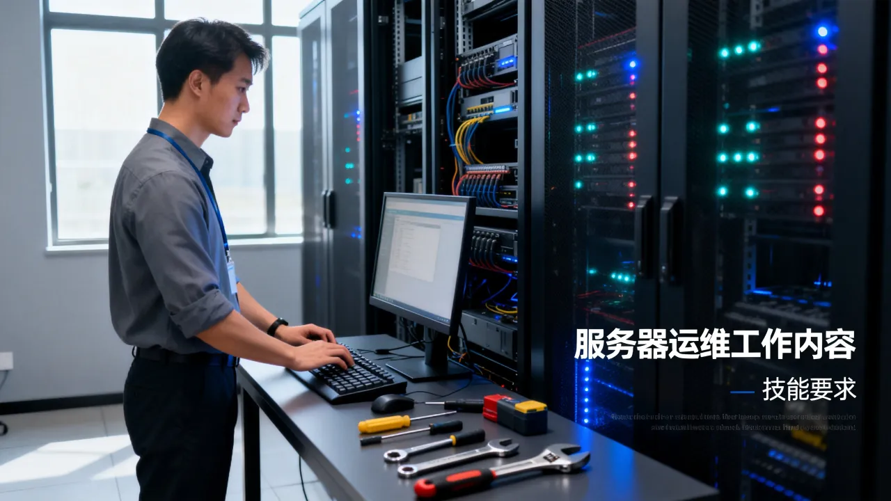 服务器运维主要工作内容是什么，需要掌握哪些技能？
