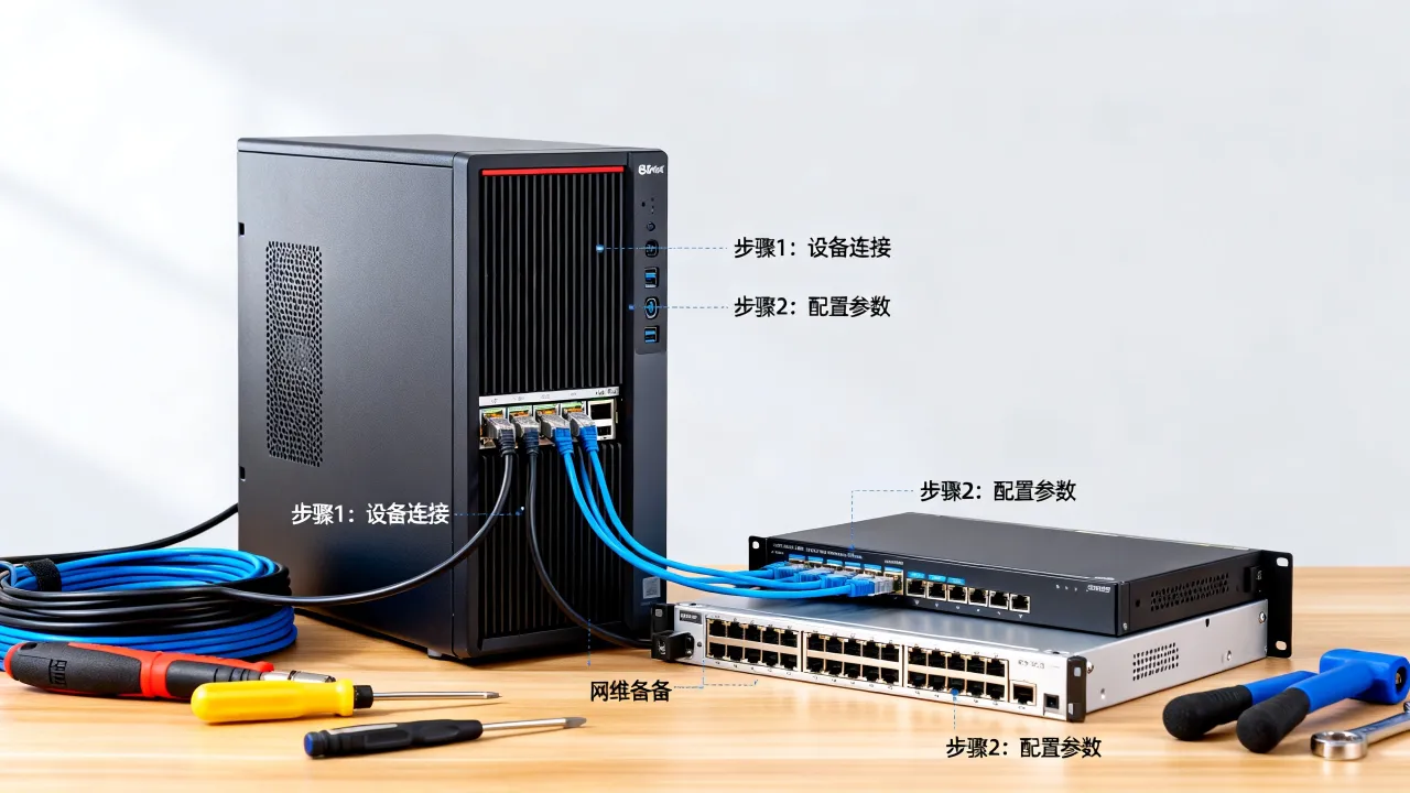 网维热备服务器怎么做？，网维热备服务器搭建教程