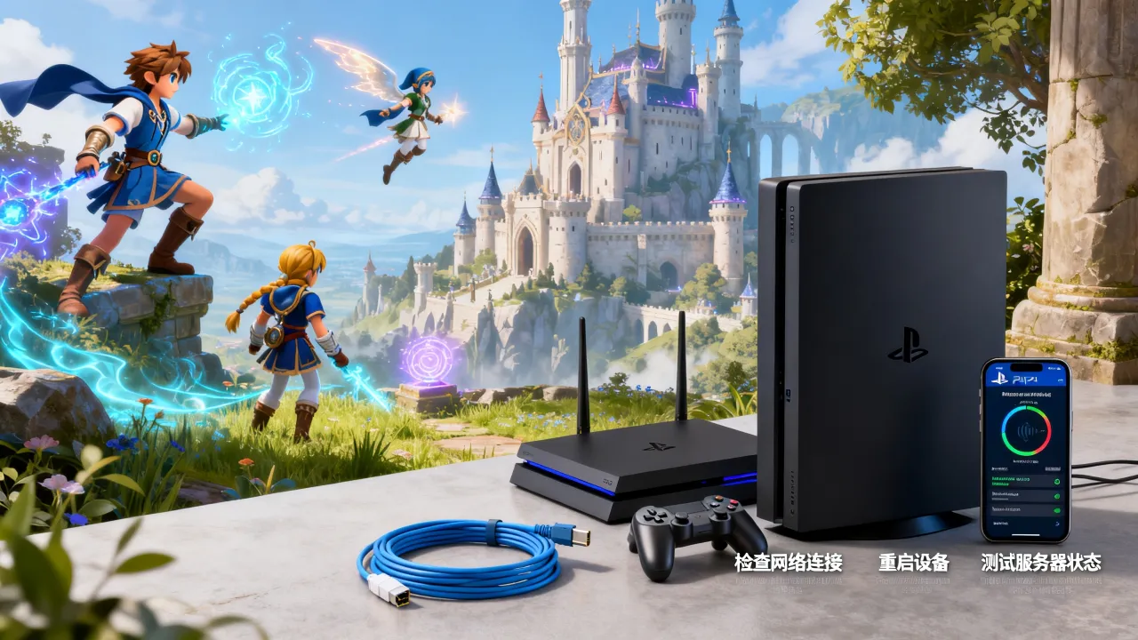 PS4原神为什么无法连接服务器，网络故障排查方法