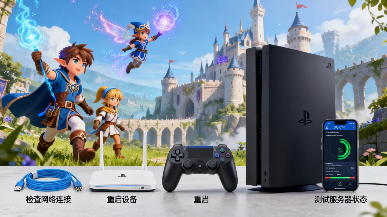 PS4原神为什么无法连接服务器，网络故障排查方法