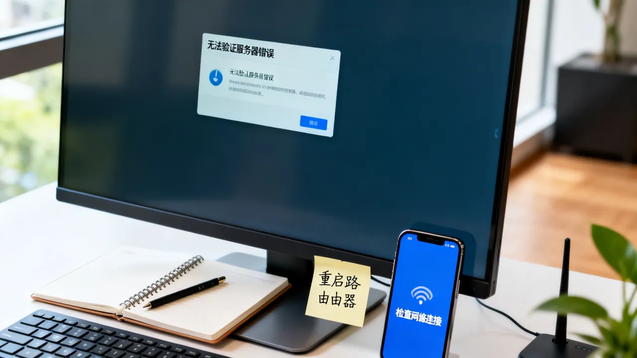为什么lol显示无法验证服务器错误，无法验证服务器怎么解决？
