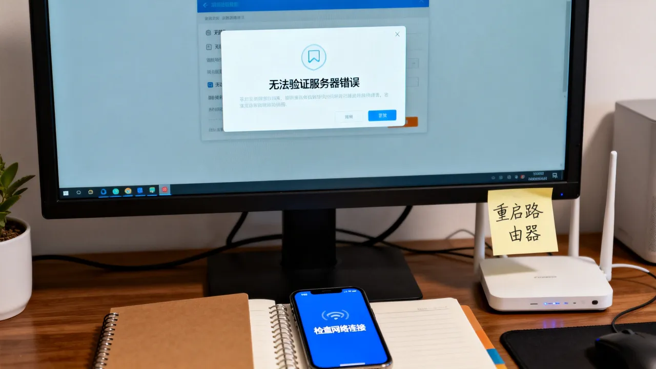 为什么lol显示无法验证服务器错误，无法验证服务器怎么解决？