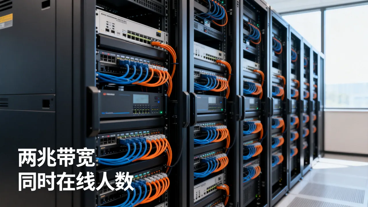 服务器宽带两兆够用吗，两兆带宽够多少人同时在线？