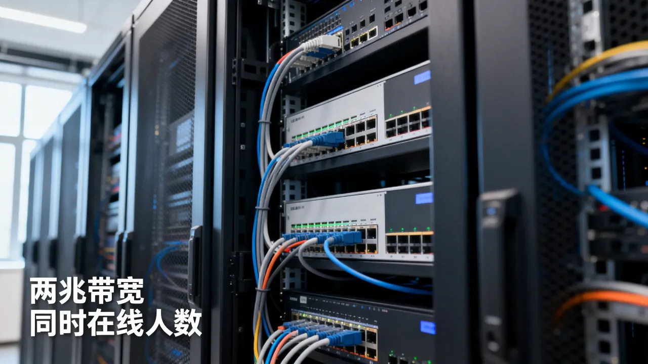 服务器宽带两兆够用吗，两兆带宽够多少人同时在线？