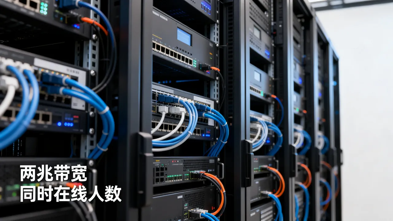 服务器宽带两兆够用吗，两兆带宽够多少人同时在线？