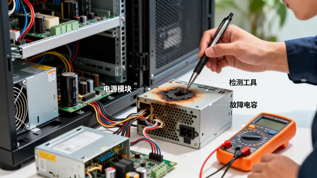 运维服务器电源如何维护？，服务器电源常见故障怎么排查？