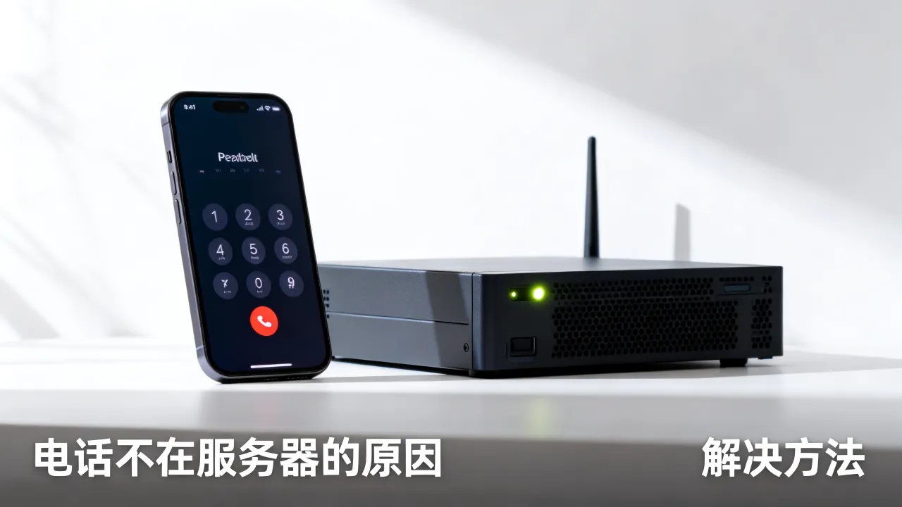 电话为什么不在服务器?电话不在服务器怎么解决?