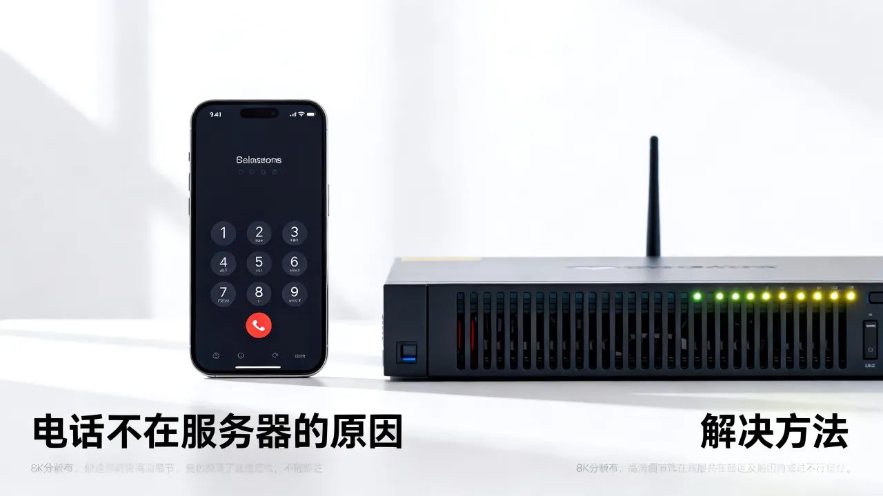 电话为什么不在服务器？电话不在服务器怎么解决？