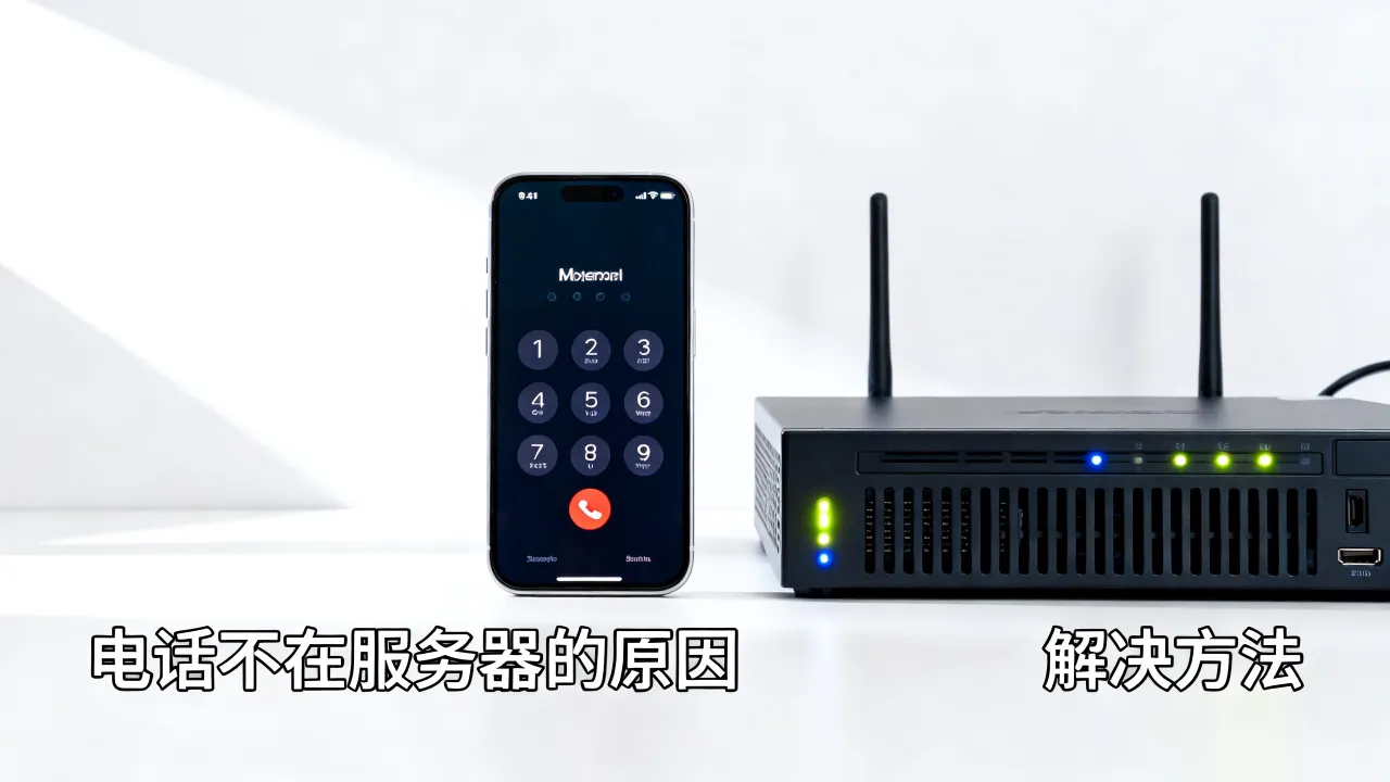 电话为什么不在服务器？电话不在服务器怎么解决？