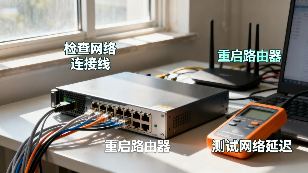 接服务器的网速不稳定怎么办，服务器网络延迟高如何解决？