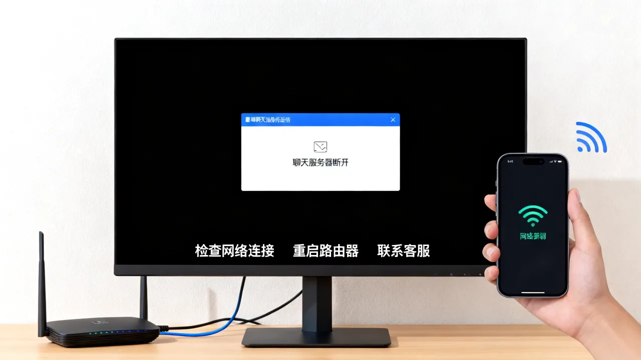 LOL聊天服务器断开怎么回事，游戏中途掉线如何解决