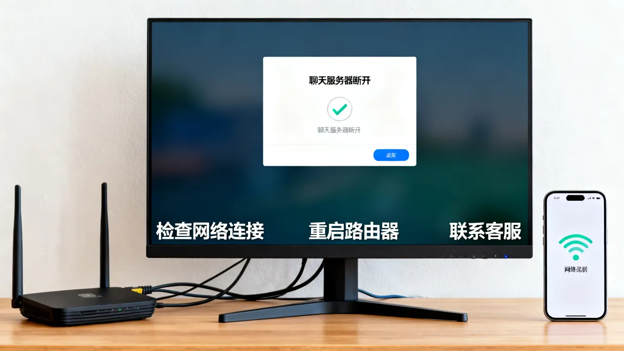 LOL聊天服务器断开怎么回事，游戏中途掉线如何解决