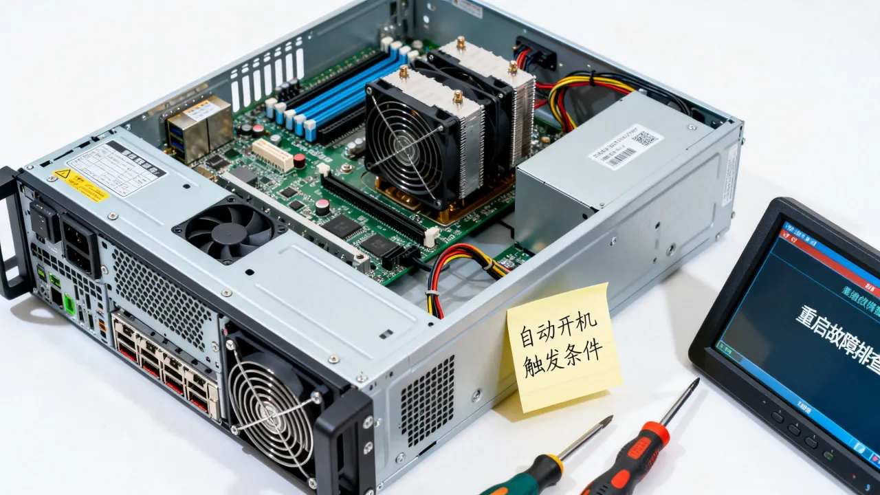 服务器为什么自动开机,自动重启是什么原因?