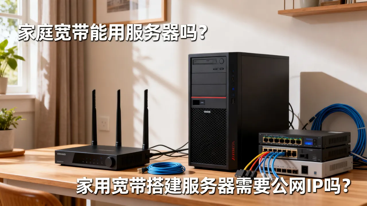 家庭宽带能用服务器么,家用宽带搭建服务器需要公网IP吗?