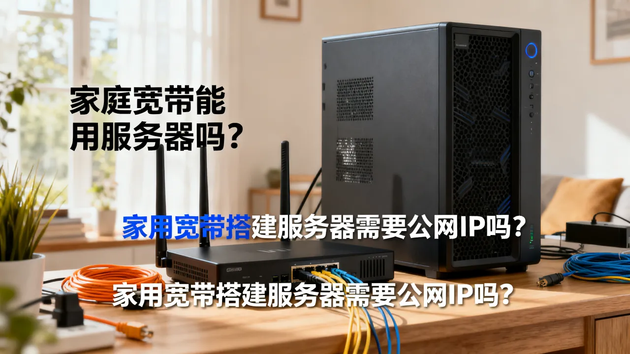 家庭宽带能用服务器么，家用宽带搭建服务器需要公网IP吗？