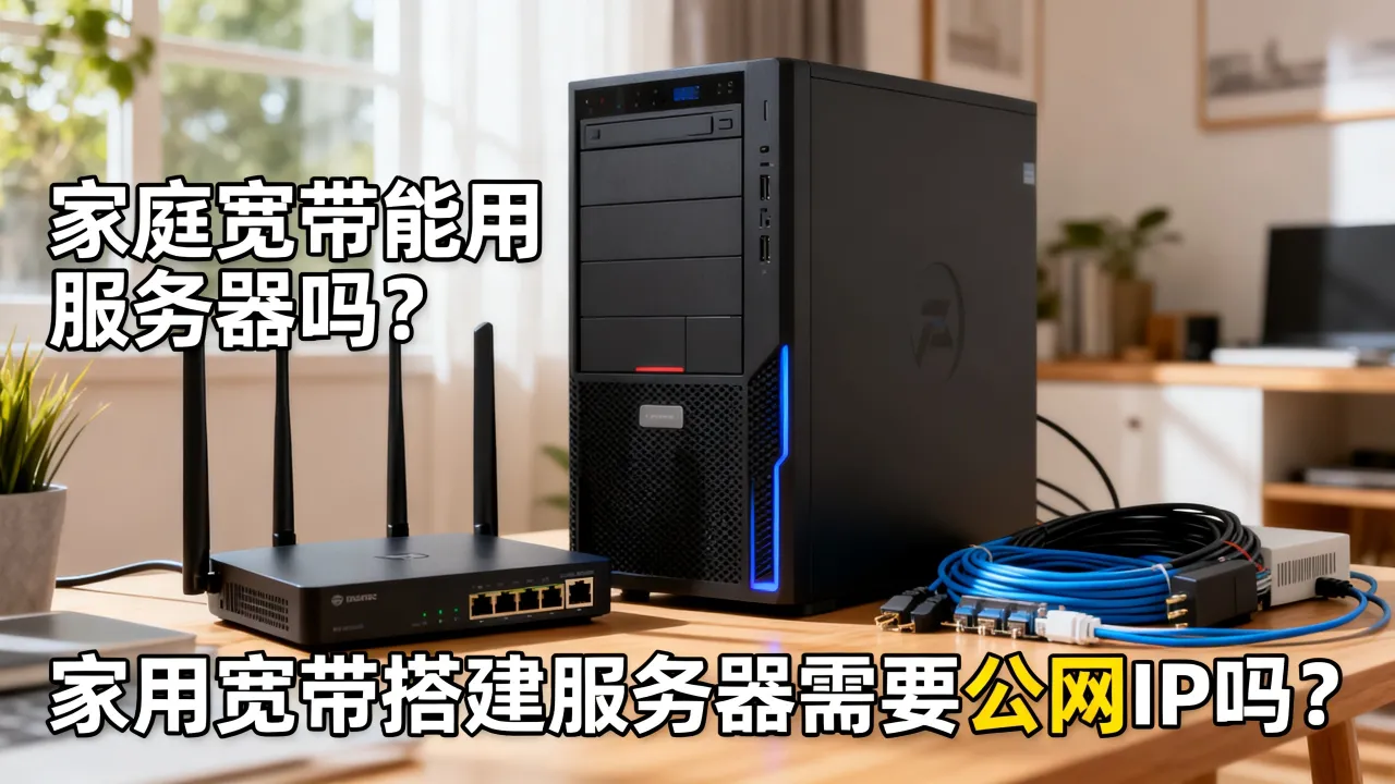 家庭宽带能用服务器么，家用宽带搭建服务器需要公网IP吗？