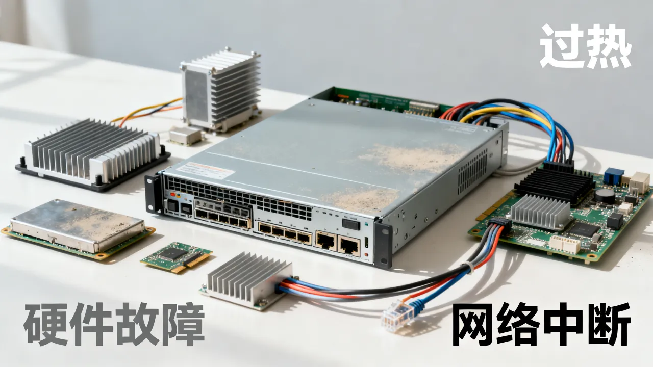 服务器为什么会平崩，服务器宕机一般是什么原因造成的