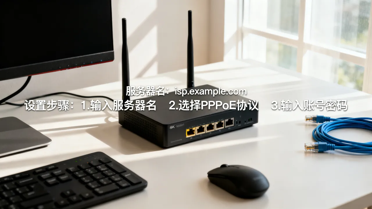 宽带拨号上网服务器名是什么？怎么填写设置才能正常连接