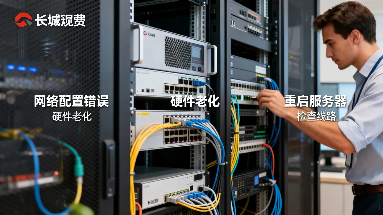 长城宽带服务器故障怎么解决，长城宽带服务器故障原因及解决方法
