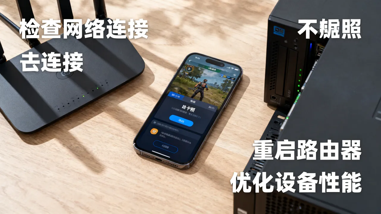 为什么刺激战场服务器经常卡顿掉线，有什么解决方法？