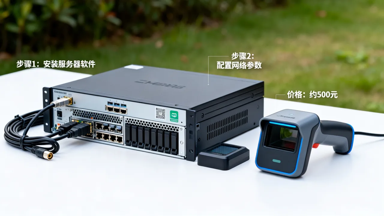 二维码扫描服务器怎么搭建，二维码扫描服务器价格多少钱