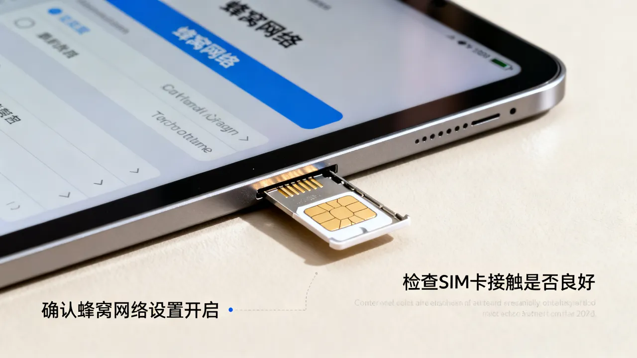 为什么iPad插电信卡无服务器？iPad电信卡无服务怎么办