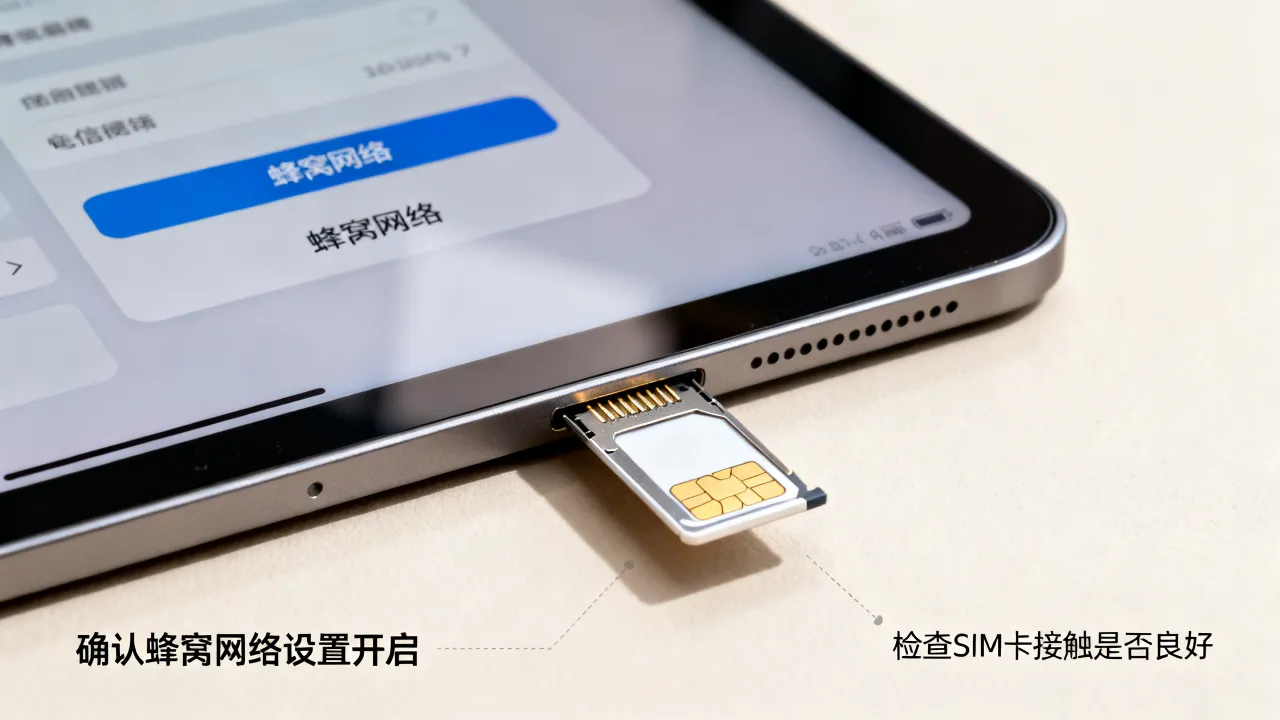 为什么iPad插电信卡无服务器？iPad电信卡无服务怎么办