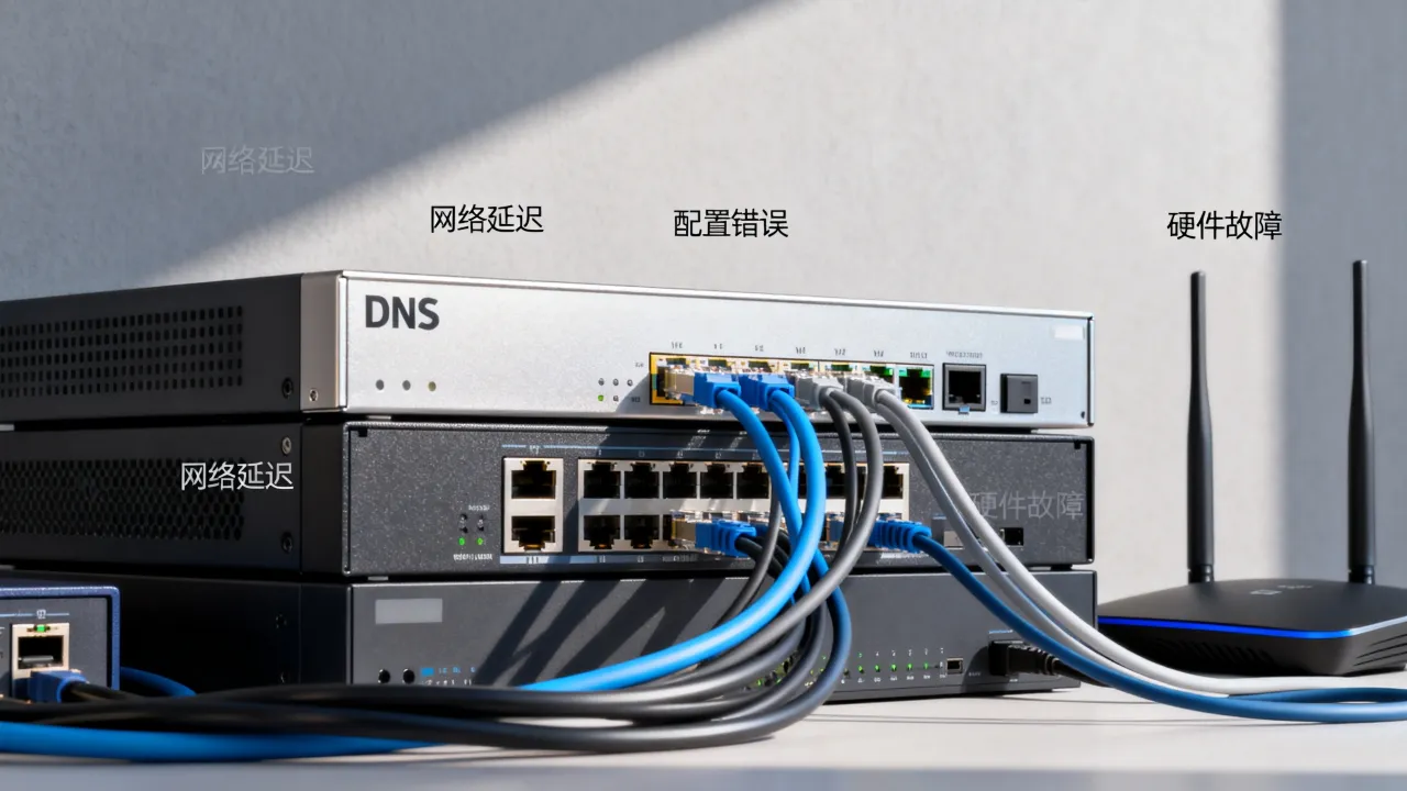 为什么dns服务器容易掉网，dns服务器掉线怎么解决