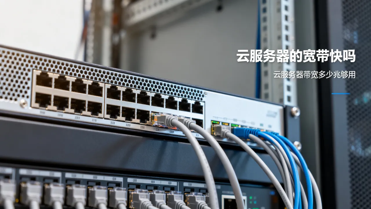云服务器的宽带快吗，云服务器带宽多少兆够用