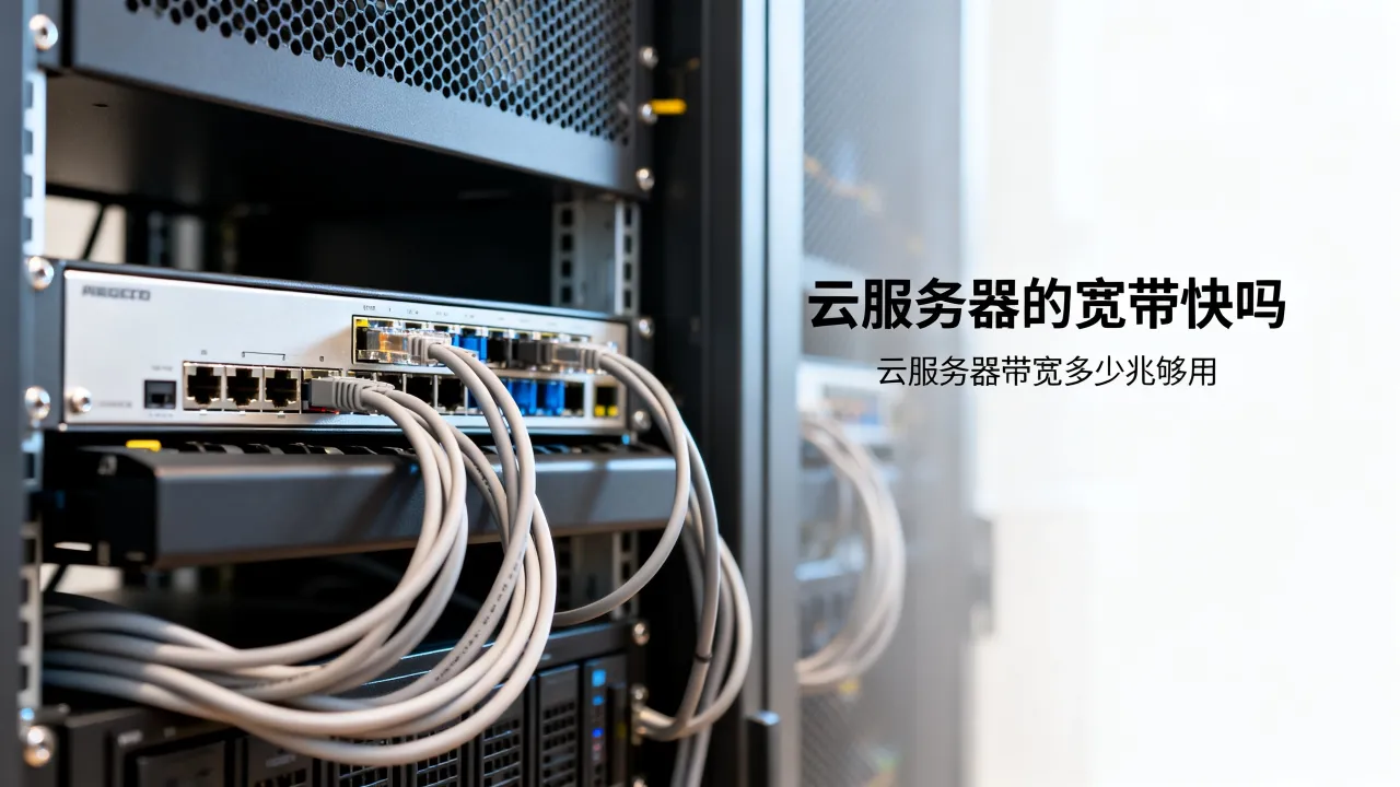 云服务器的宽带快吗，云服务器带宽多少兆够用