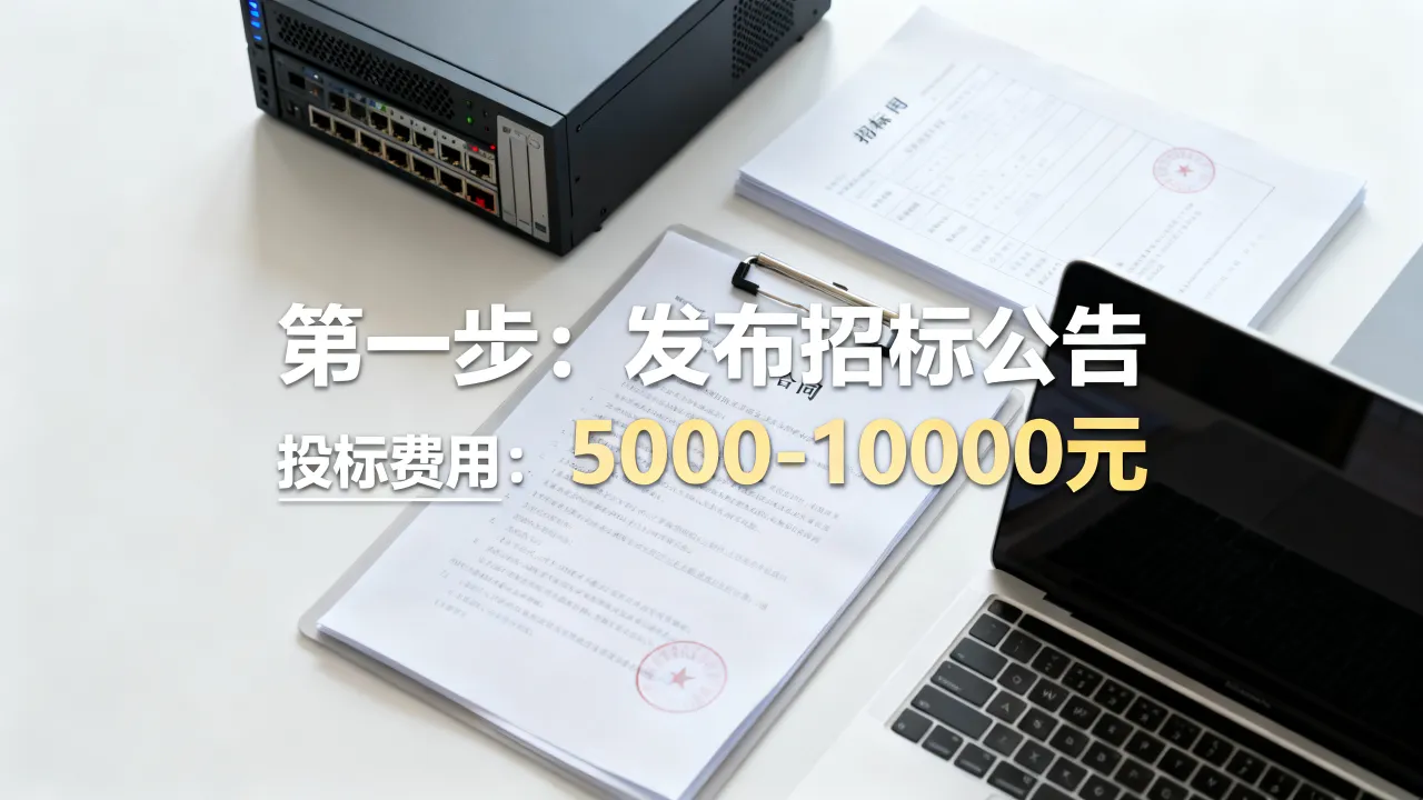 维保服务器招标流程怎么走？投标费用大概多少？