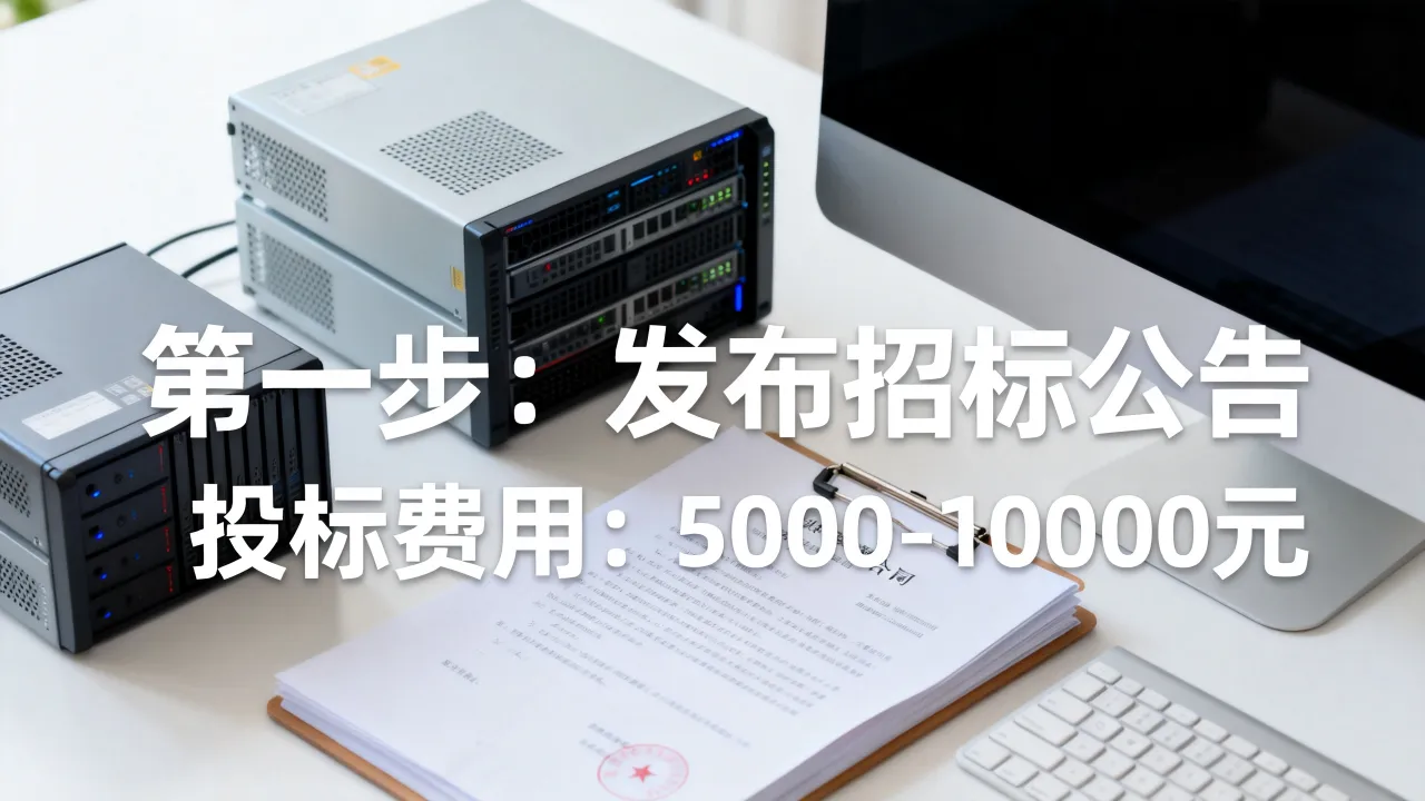 维保服务器招标流程怎么走？投标费用大概多少？