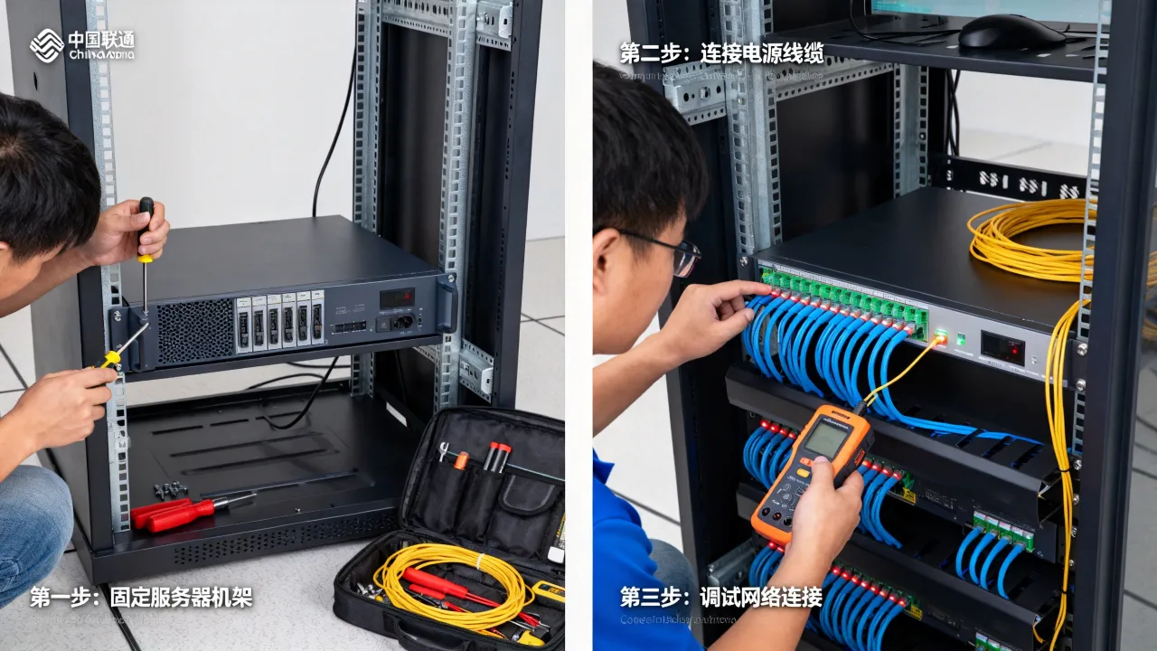 联通装维服务器怎么安装，装维服务器调试步骤？