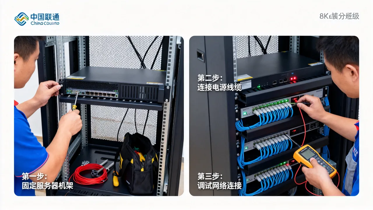 联通装维服务器怎么安装，装维服务器调试步骤？