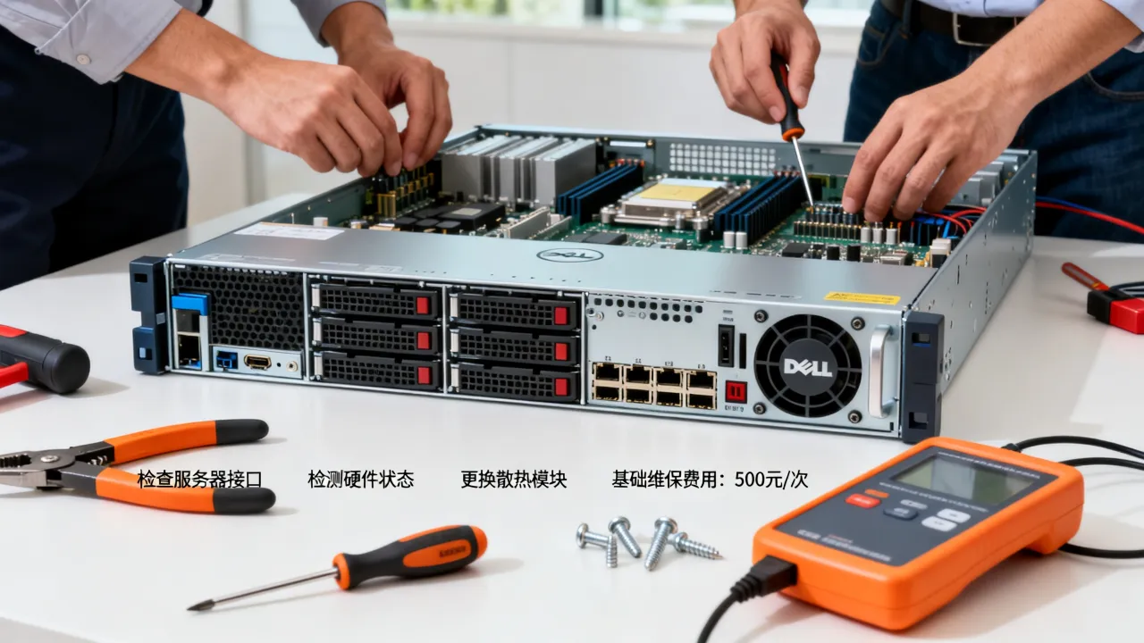 戴尔服务器维保怎么做？，戴尔服务器维保费用多少