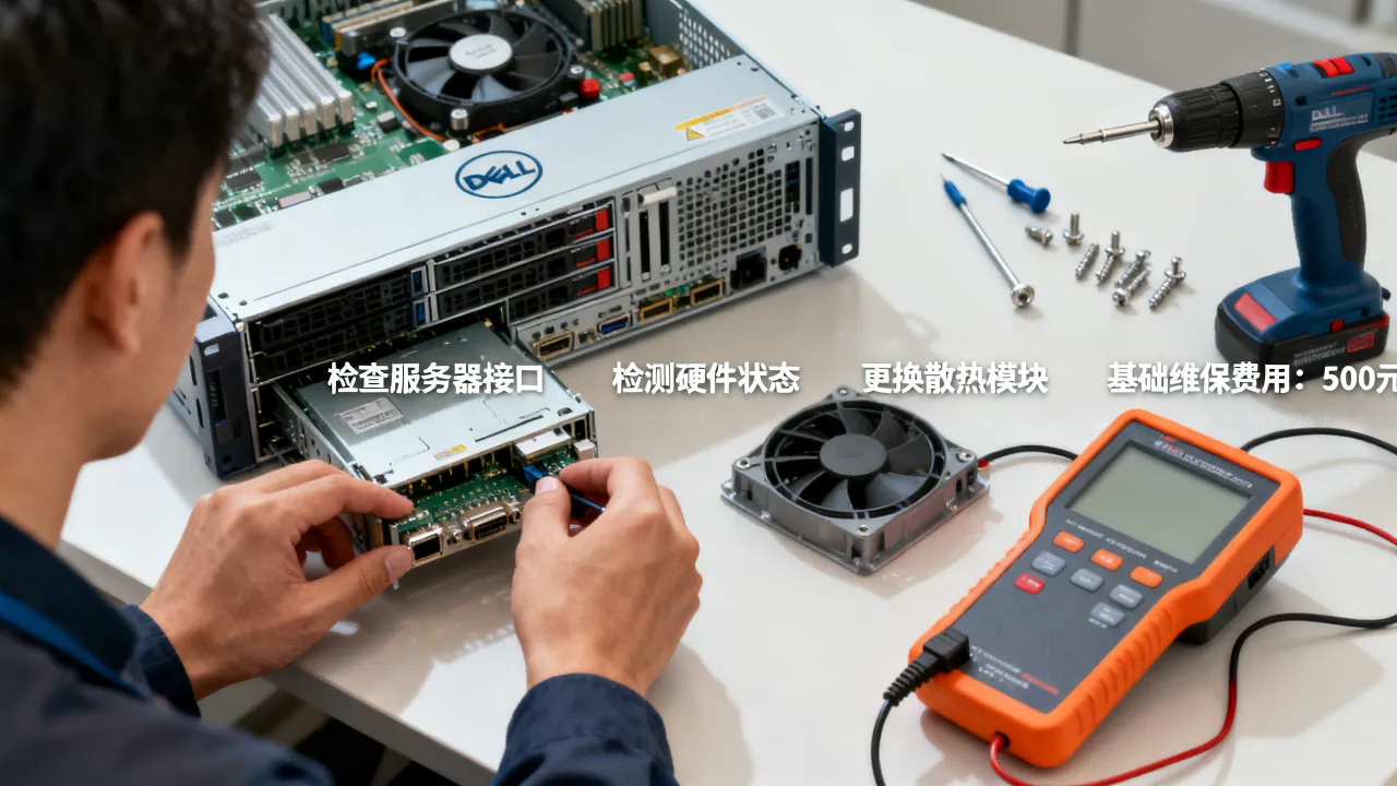 戴尔服务器维保怎么做？，戴尔服务器维保费用多少