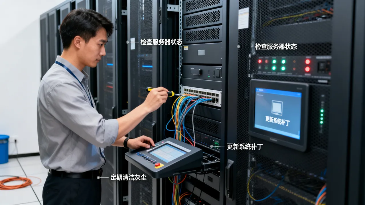 服务器运维步骤是什么？如何高效执行日常维护？