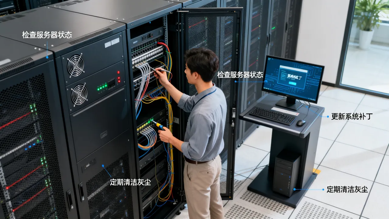 服务器运维步骤是什么？如何高效执行日常维护？