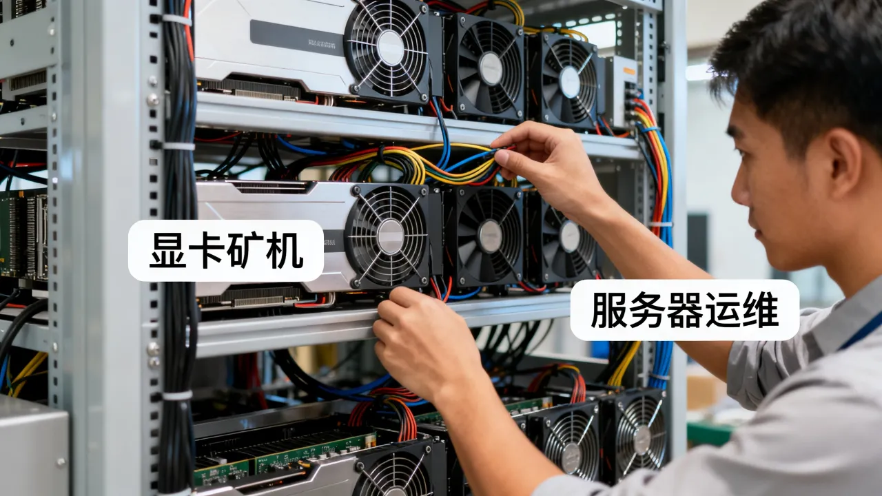 挖矿服务器运维怎么做好，显卡矿机托管要注意哪些坑？