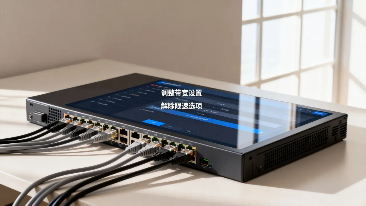 服务器上怎么调网速，服务器带宽限速怎么解除提升网速