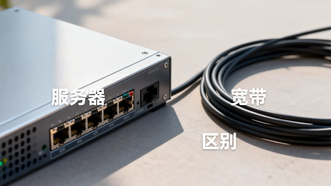 服务器与宽带的区别吗，服务器和宽带有什么区别哪个好？