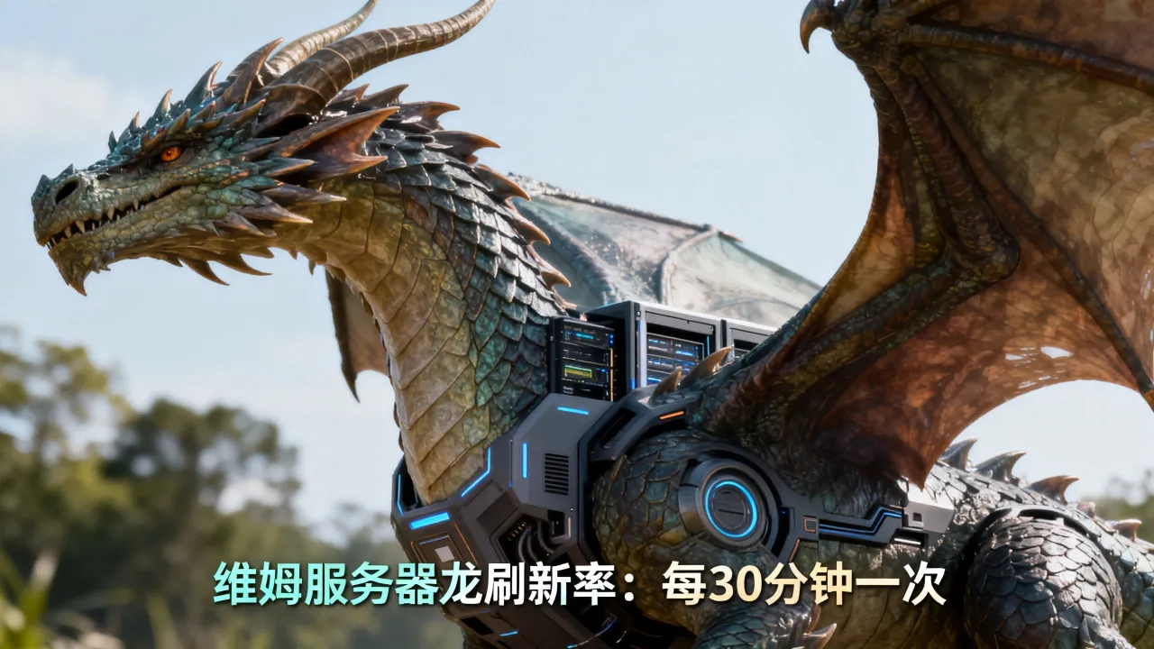 维姆服务器龙刷新率多少，维姆服务器龙多久刷新一次