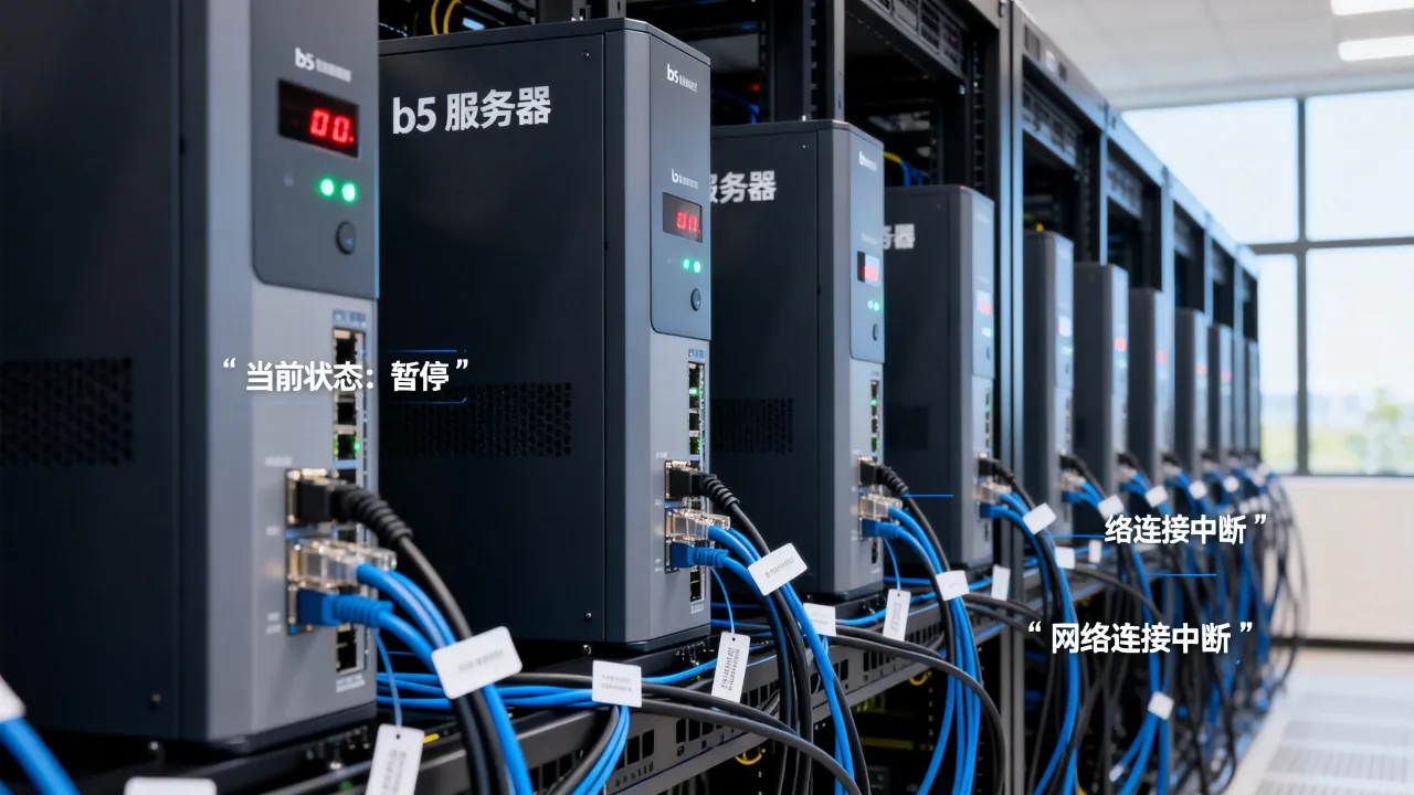 游戏进行中b5服务器为什么一直暂停，b5服务器频繁暂停原因是什么？