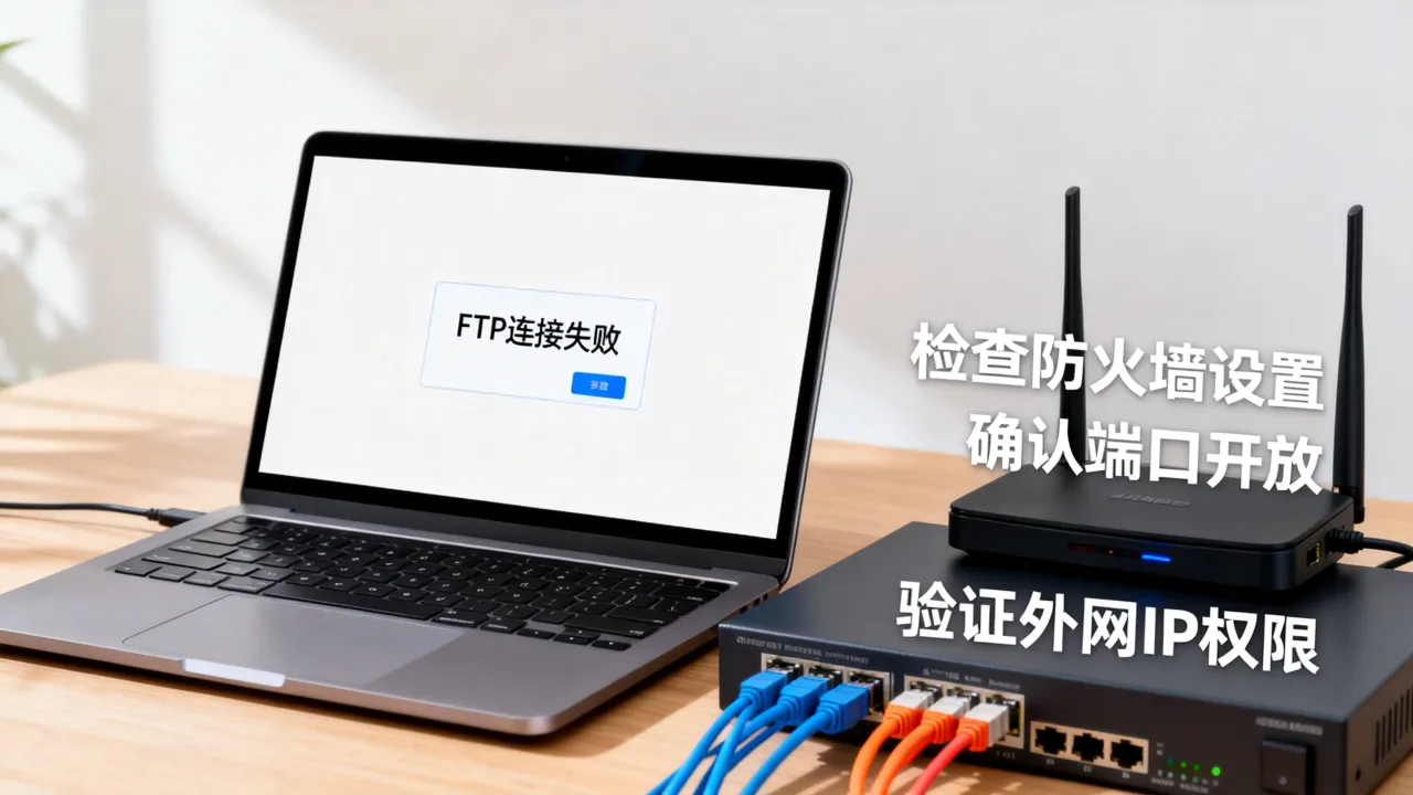 为什么外网ip访问不了ftp服务器，外网无法访问ftp服务器怎么解决？