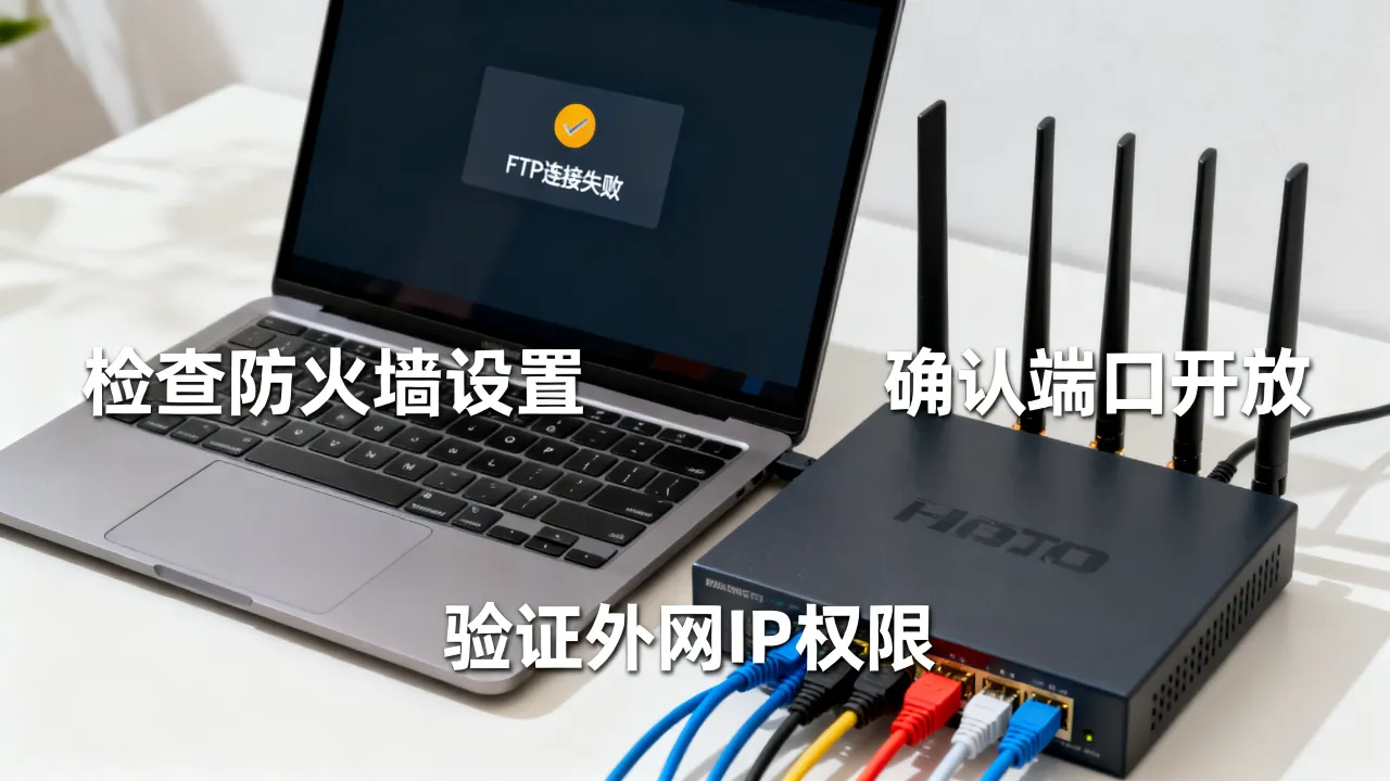 为什么外网ip访问不了ftp服务器，外网无法访问ftp服务器怎么解决？